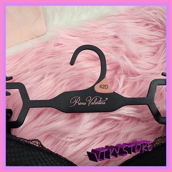 NWT 💕 Prima Valentina 2 Pack Everyday Comfort Bras 42D Support & Style #7100 💕 - Picture 6 of 9